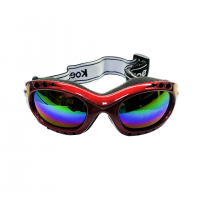 Очки SD-886 линзы тёмные, оправа красная цельная (max защита UV-400) Koestler